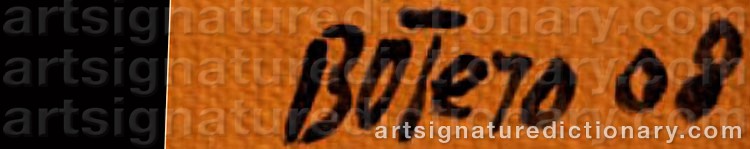 Signature by Fernando BOTERO
