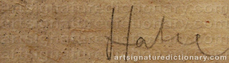 Signature by Claes HAKE
