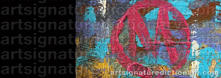 Authentic signature by Nikolai Dimitrievich MILLIOTTI on  artwork