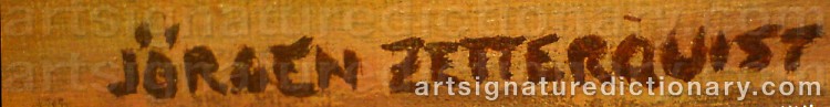 Signature by Jörgen ZETTERQUIST