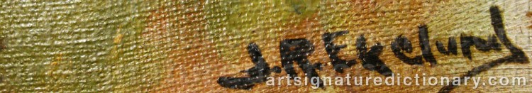 Signature by John Rafael EKELUND