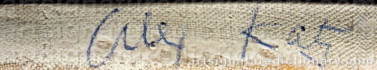 Signature by Alex KATZ