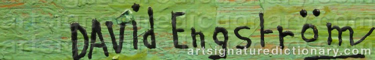 Signature by David ENGSTRÖM