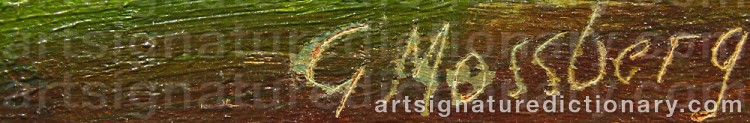 Signature by Gunnar MOSSBERG