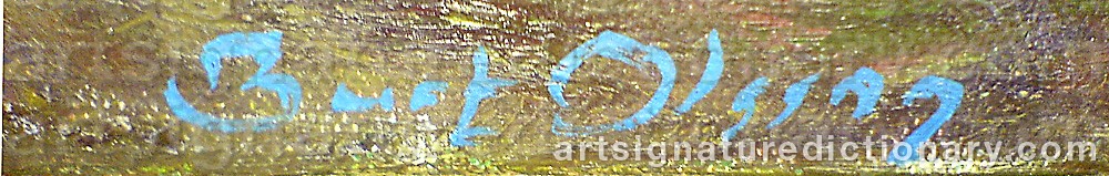 Signature by Burt OLSSON