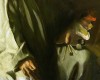 Close-up details showing Anders ZORN signature forgery characteristics