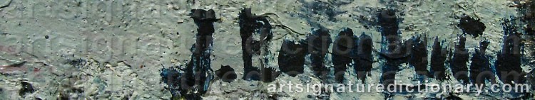 Signature by Jacob BORNFRIEND