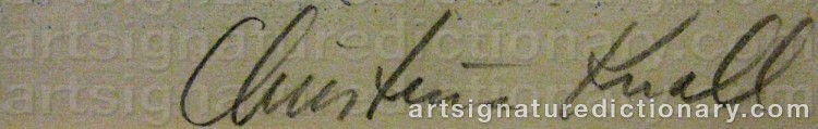 Signature by Christina KNALL
