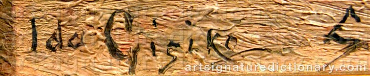 Signature by Ida GISIKO SPÄRCK