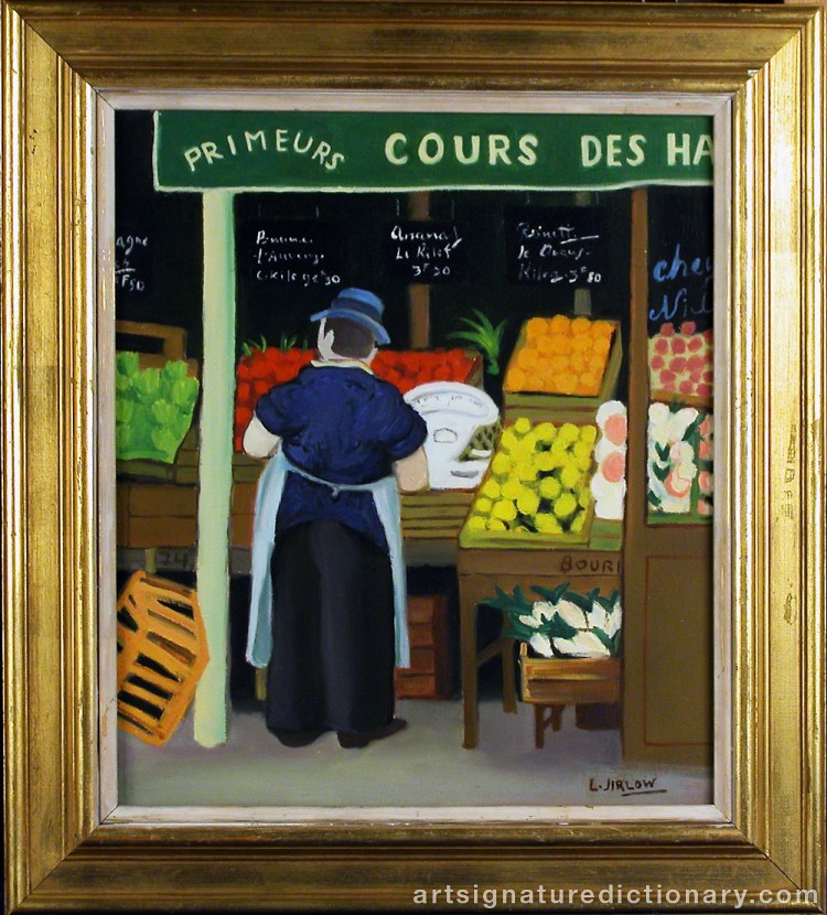 Close-up details showing Lennart JIRLOW signature forgery characteristics