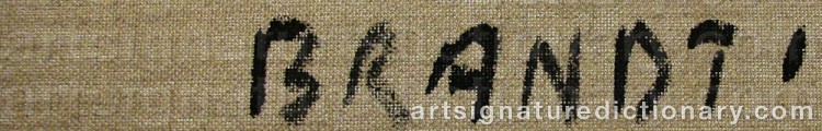 Signature by Andreas BRANDT
