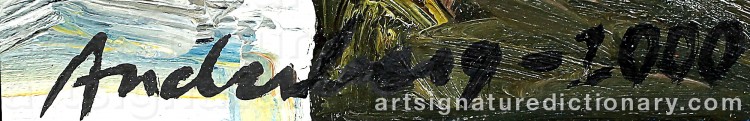 Signature by Niklas ANDERBERG