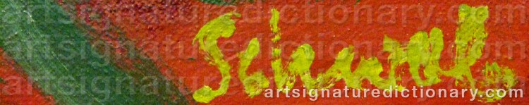 Signature by Eigil SCHWAB