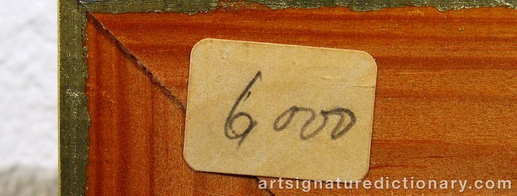 Close-up details showing Salvador DALI signature forgery characteristics