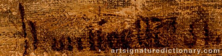 Authentic signature by Adolphe Joseph Thomas MONTICELLI on Painting/Watercolour artwork