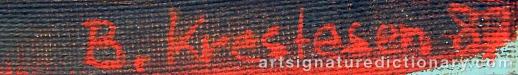 Signature by Björn KRESTESEN