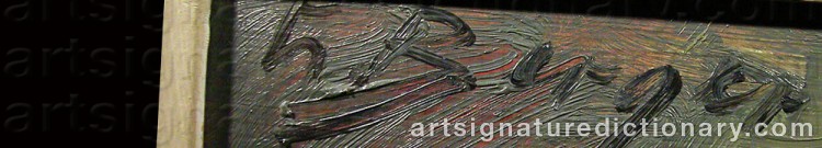 Signature by Einar BERGER