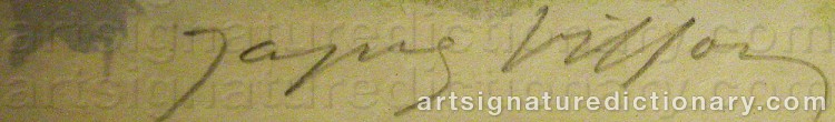 Signature by Jacques VILLON