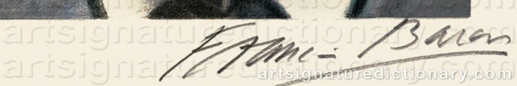 Signature by Francis BACON