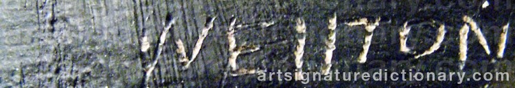 Signature by Lars WELLTON