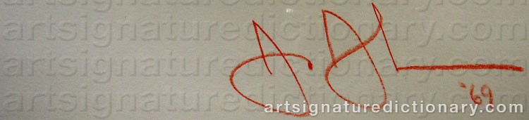 Signature by Jasper JOHNS