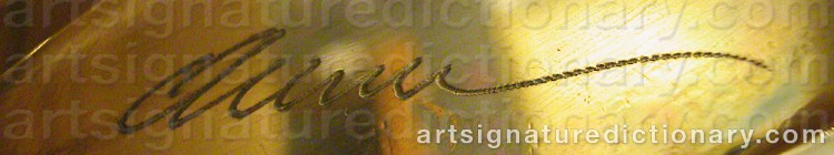 Signature by Fernandez ARMAN