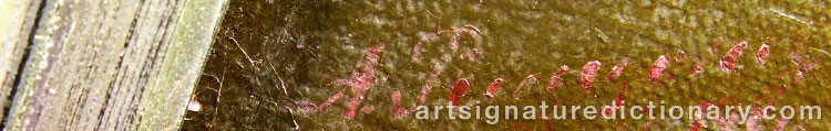 Signature by Alexander Antonovich RIZZONI