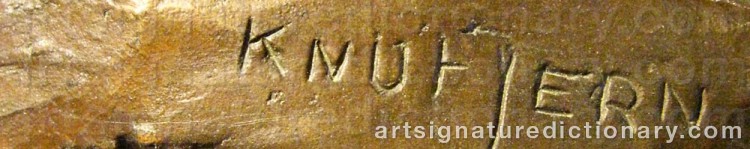 Signature by Knut JERN