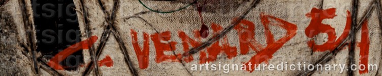 Signature by Claude VENARD