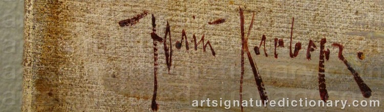 Signature by Yuliy Yulyevich KLEVER