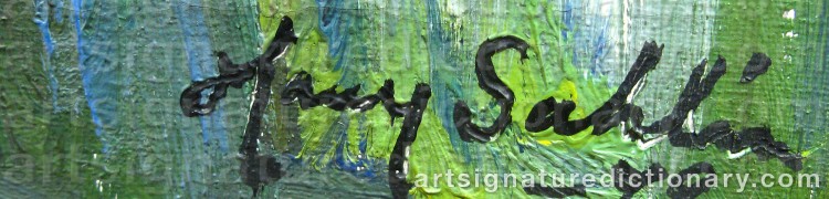 Signature by Harry SAHLIN
