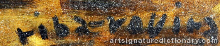 Authentic signature by Francisco RIBA-ROVIRA on  artwork