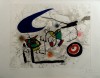 Close-up details showing Joan MIRO signature forgery characteristics