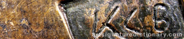 Signature by Karl Göte ‘Kgb’ BEJEMARK
