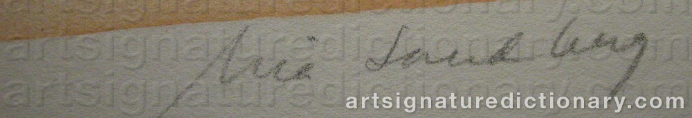 Signature by Mia SANDBERG