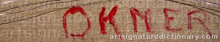 Signature by Gunnar OKNER