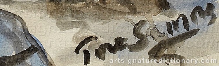 Signature by Tore (Sami Artist) SUNNA