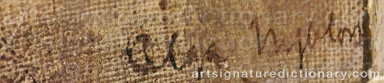 Signature by Olga NYBLOM