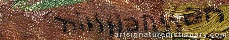 Signature by Nils HANSSON