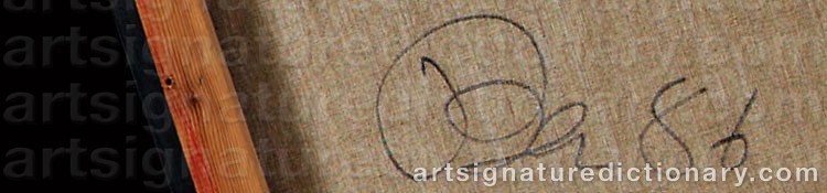 Signature by Benajmin ‘Ben’ VAUTIER