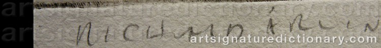 Signature by Richard ÅRLIN