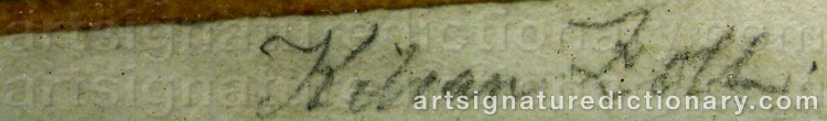 Signature by Kilian Christoffer ZOLL