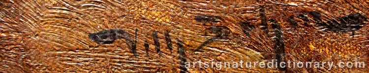 Signature by Wilhelm BEHM