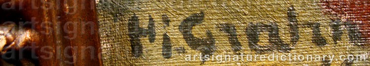 Signature by Hjalmar GRAHN