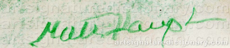 Signature by Matti HAUPT