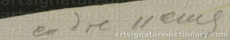 Signature by Endre NEMES