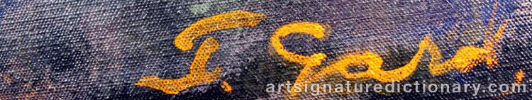 Signature by Frans GARD