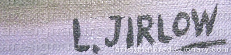 Signature by Lennart JIRLOW