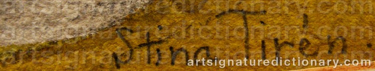 Signature by Stina TIRÉN