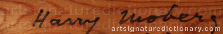 Signature by Harry MOBERG